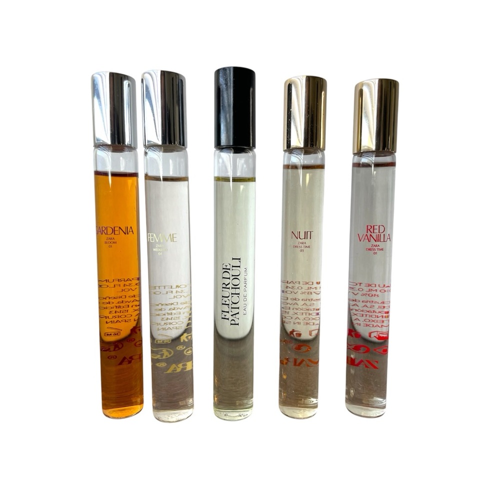 Set of Five Assorted Perfume Sprays